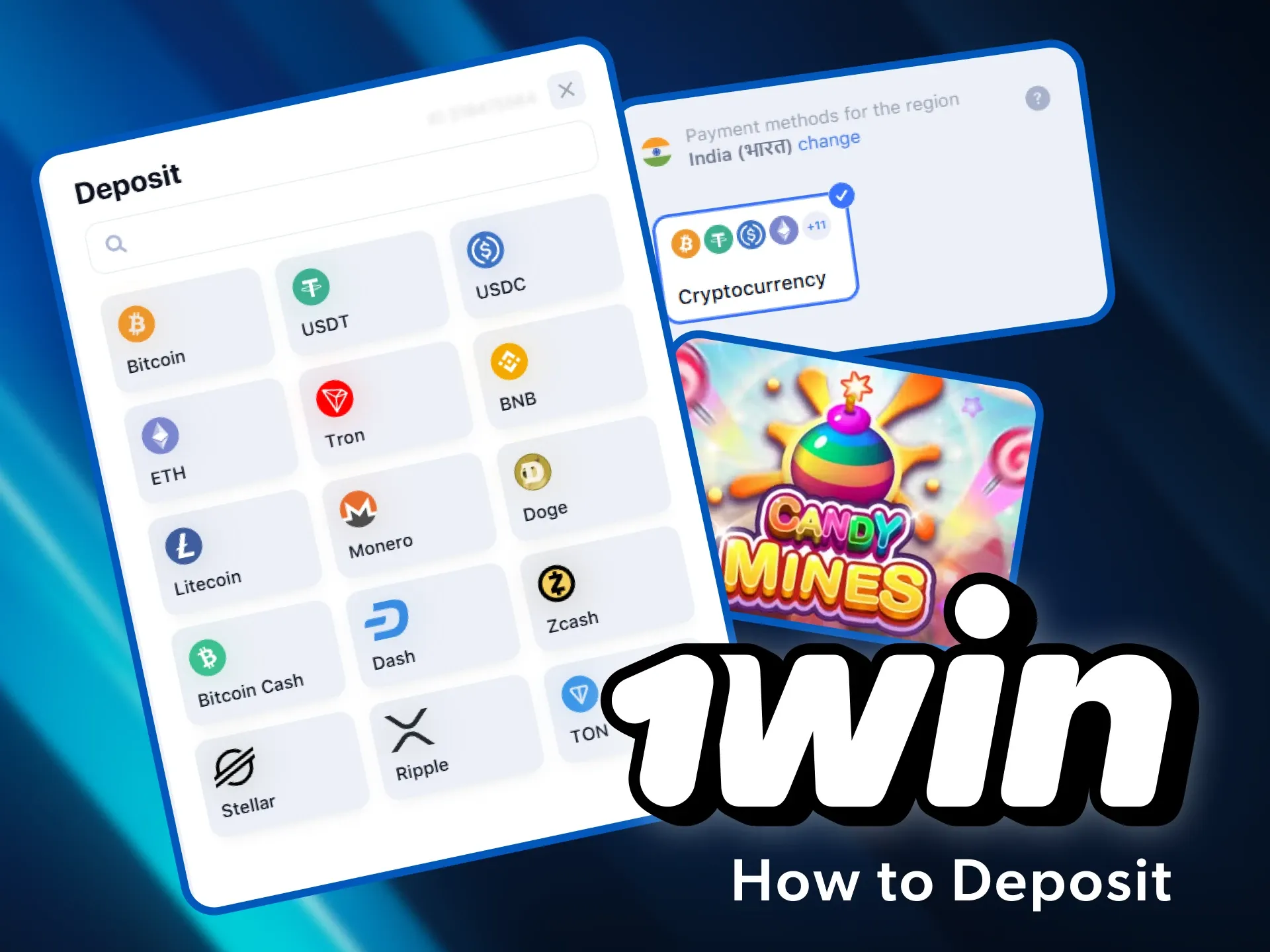 Make a deposit, go to the mines games section and play for fun at the 1win online casino.